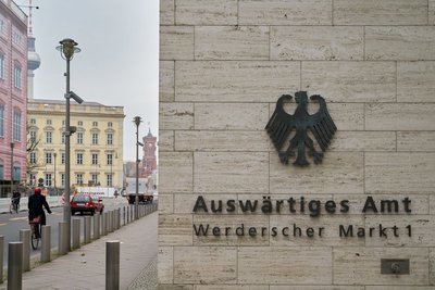 Fassade Auswärtiges Amt in Berlin